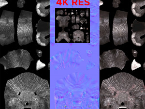 rhino warrior game character Model 3D