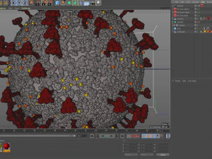 coronavirus covid 19 3D Model