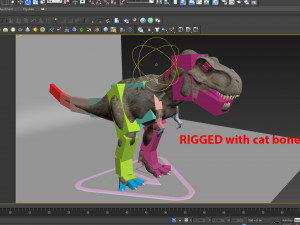 trex dinosaur tyrannosaurs Modèle 3D
