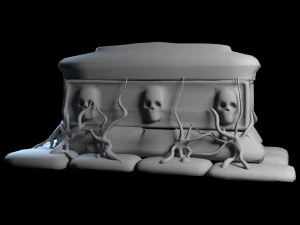 tomb evil 3D Model