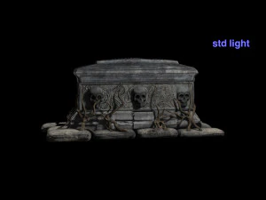 tomb evil 3D Model