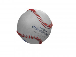 baseball ball 3D-Modell
