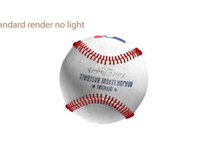 baseball ball Modèle 3D