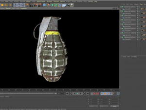 Granate Armee mk 2 3D Modell