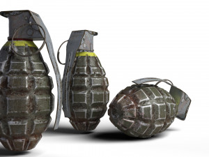 grenade army mk 2 3D 모델