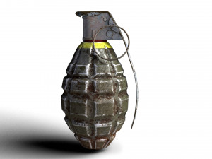 grenade army mk 2 3D 모델