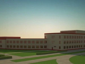 okul modeli 3D Model