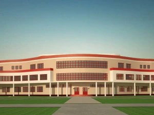 okul modeli 3D Model