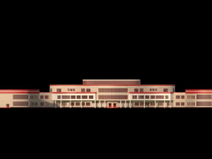 okul modeli 3D Model