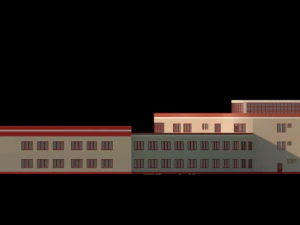 okul modeli 3D Model