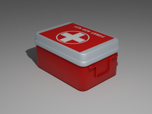 First Aid Kit 3D-Modell