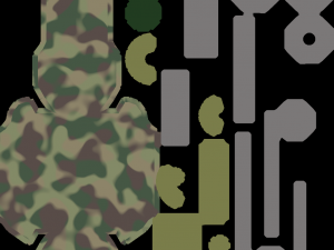 Military Tank Low poly Modelo 3D