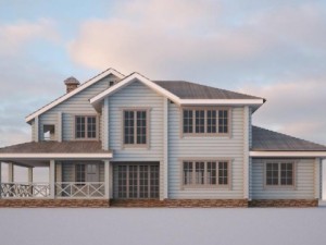 wooden house Modelo 3D