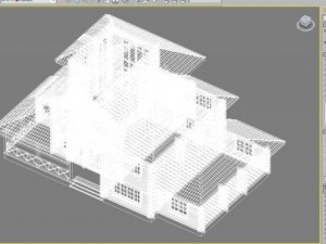 wooden house Modelo 3D