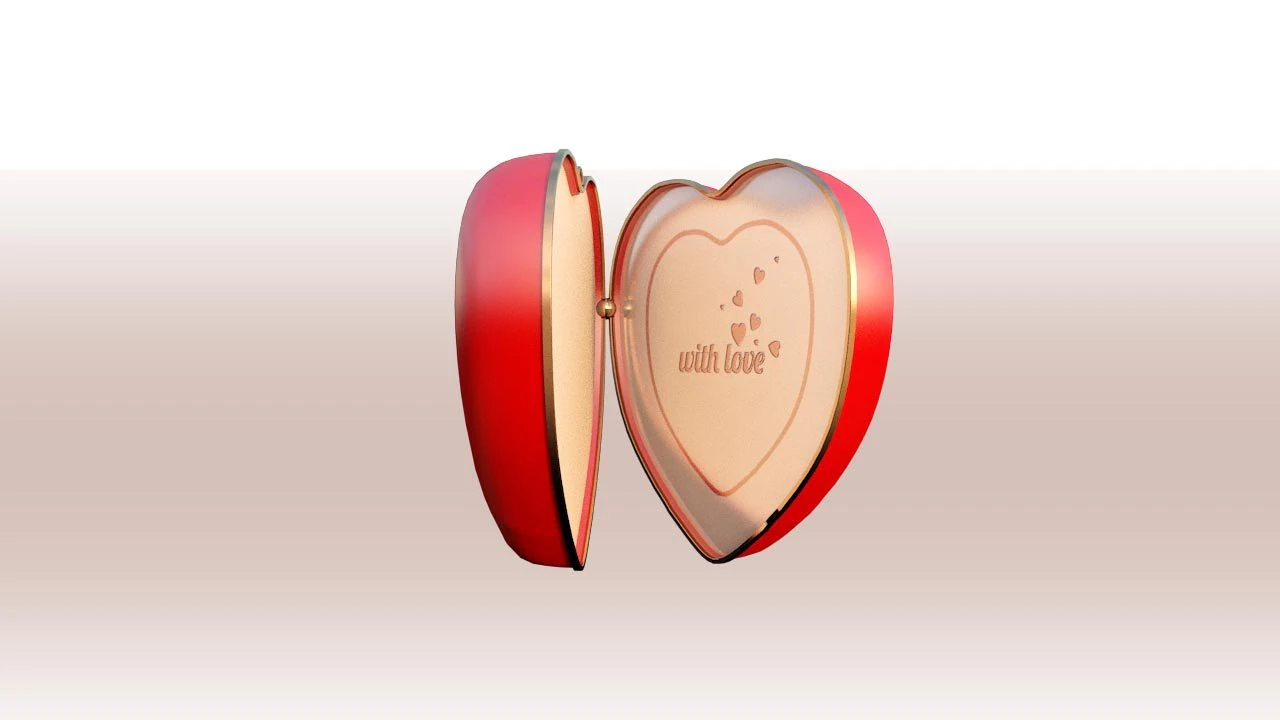 heart 3D Model .c4d .max .obj .3ds .fbx .stl .blend 