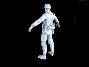 wehrmacht soldier 3D Model