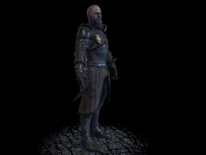 knight 3D-Modell