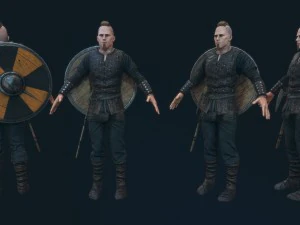 viking 3D Model