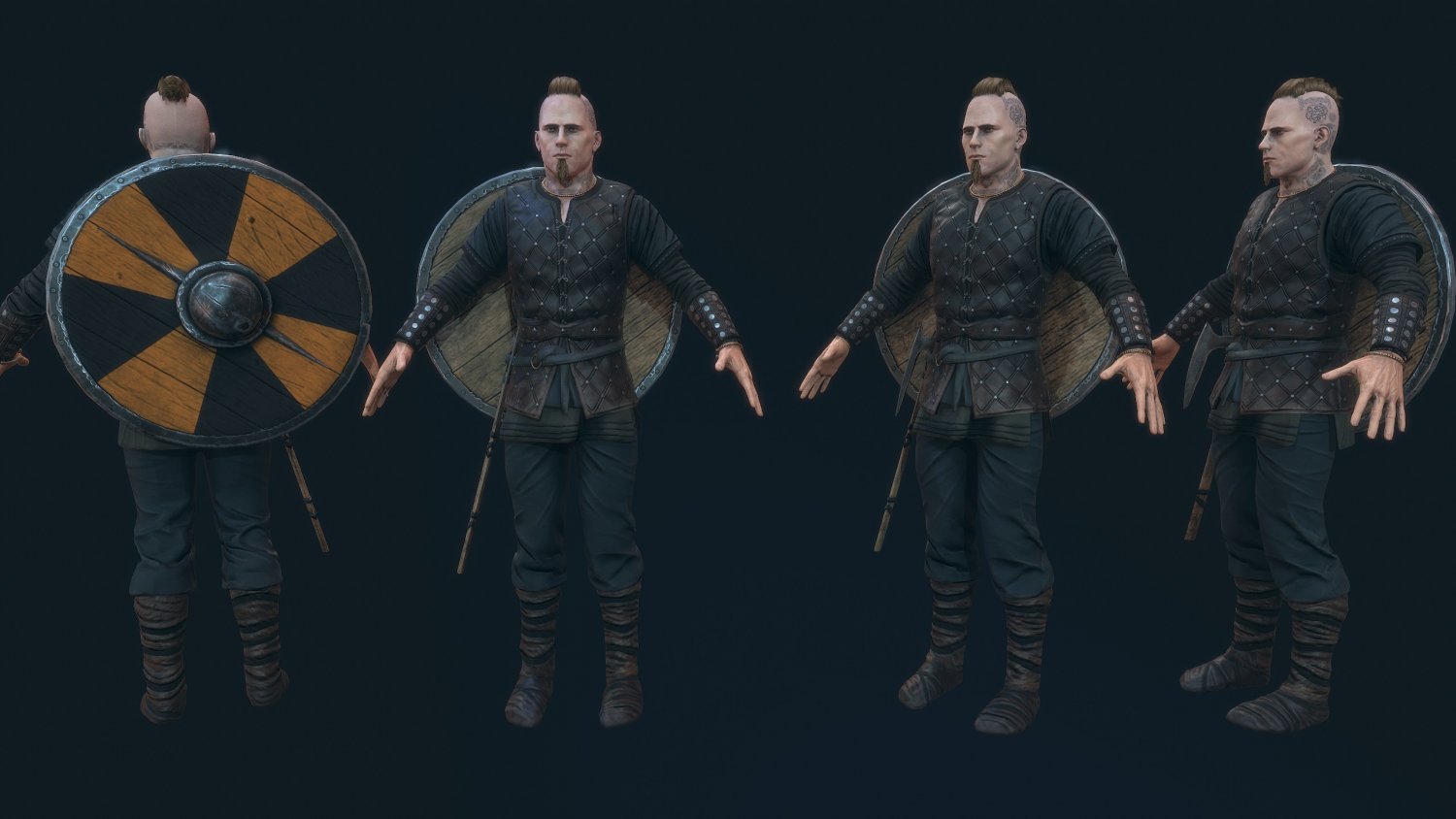 3d Printer Free Model Viking Warrior