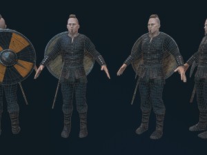 viking 3D-Modell