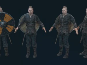 viking 3D Model