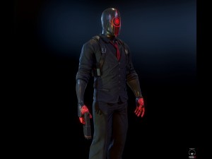 cyberpunk detective 3Dモデル
