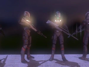 policja science-fiction Model 3D