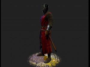 knight 3D Model