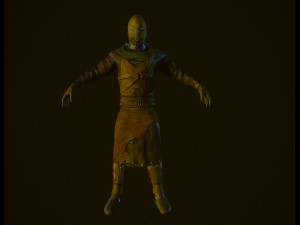 plague doctor 3D 模型