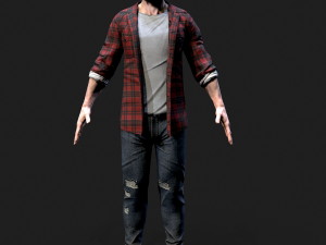 lumberjack 3D-Modell