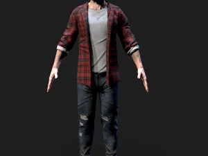 lumberjack 3D Model