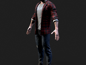 lumberjack 3D-Modell