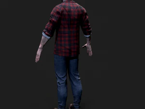lumberjack 3D Model