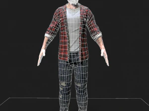 lumberjack 3D Model