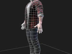 lumberjack 3D Model
