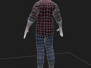 lumberjack 3D Model