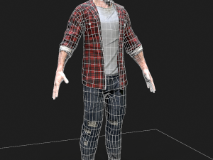 lumberjack 3D-Modell