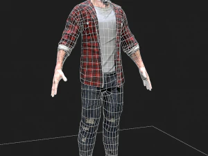 lumberjack 3D Model