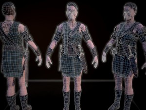 celtic warrior 3D-Modell