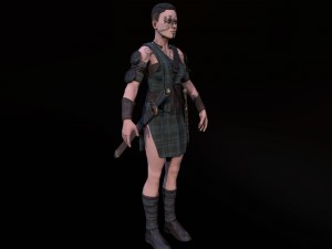 celtic warrior 3D-Modell