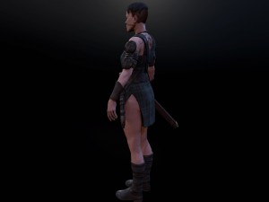 celtic warrior 3D-Modell