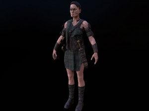 celtic warrior 3D-Modell