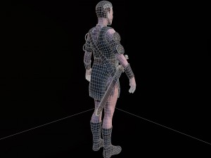 celtic warrior 3D-Modell