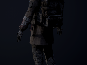 post apocalyptic guy 3D Model