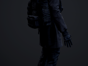 post apocalyptic guy 3D Model