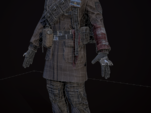 post apocalyptic guy 3D Model