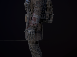 post apocalyptic guy 3D Model