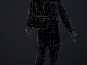 post apocalyptic guy 3D Model