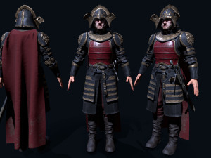 lannister officer Modèle 3D