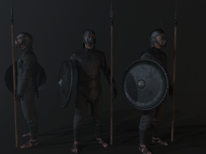 unsullied warrior 3D Модель